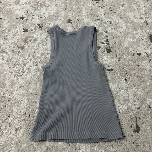 Agolde Poppy Ribbed Stretch Tank Size Medium - Picture 3 of 4